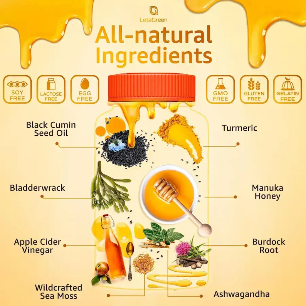 Natural and Pure Ingredients