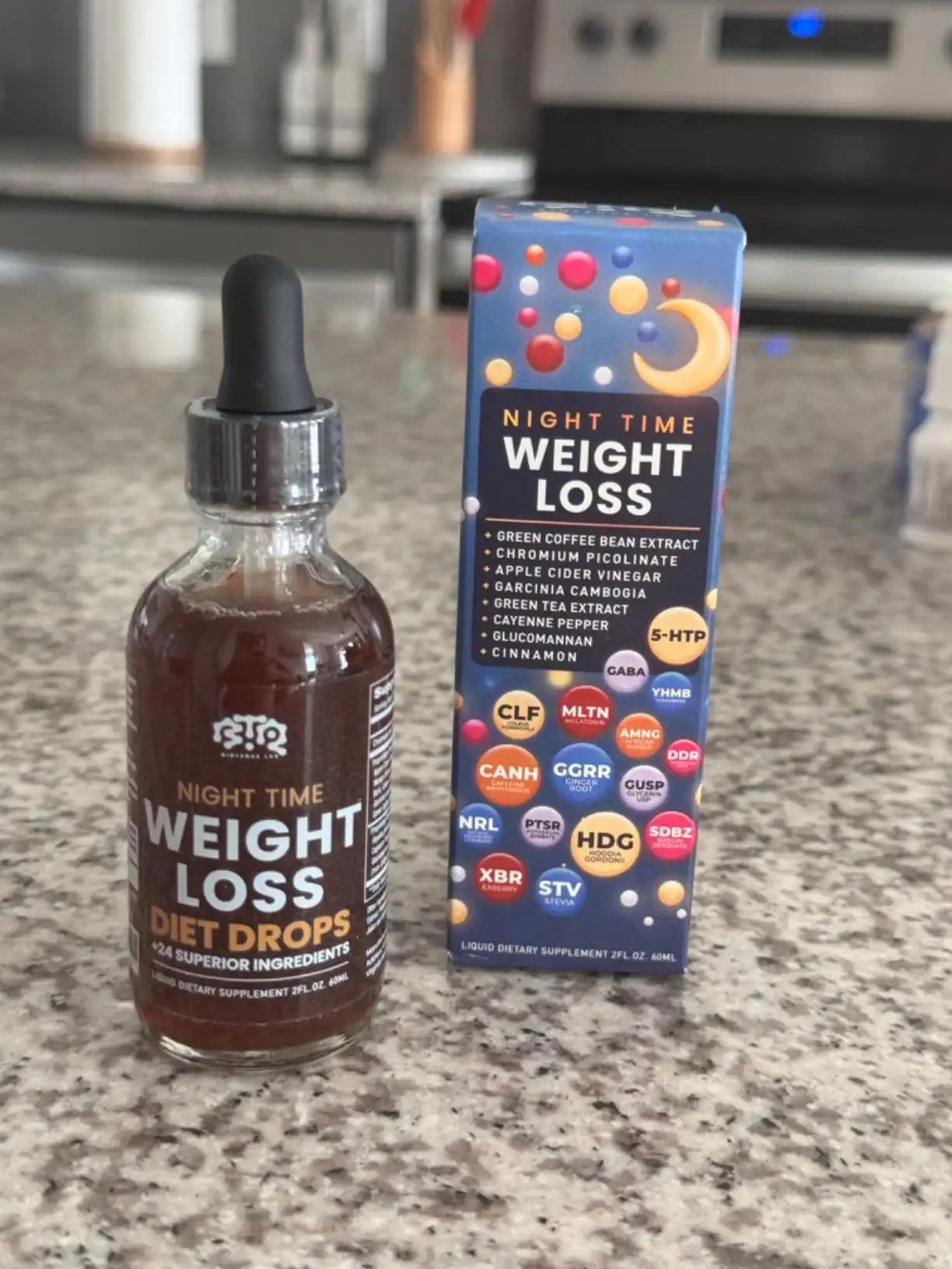 BIOTEQUELAB Night Time Weight Loss Diet Drops Review