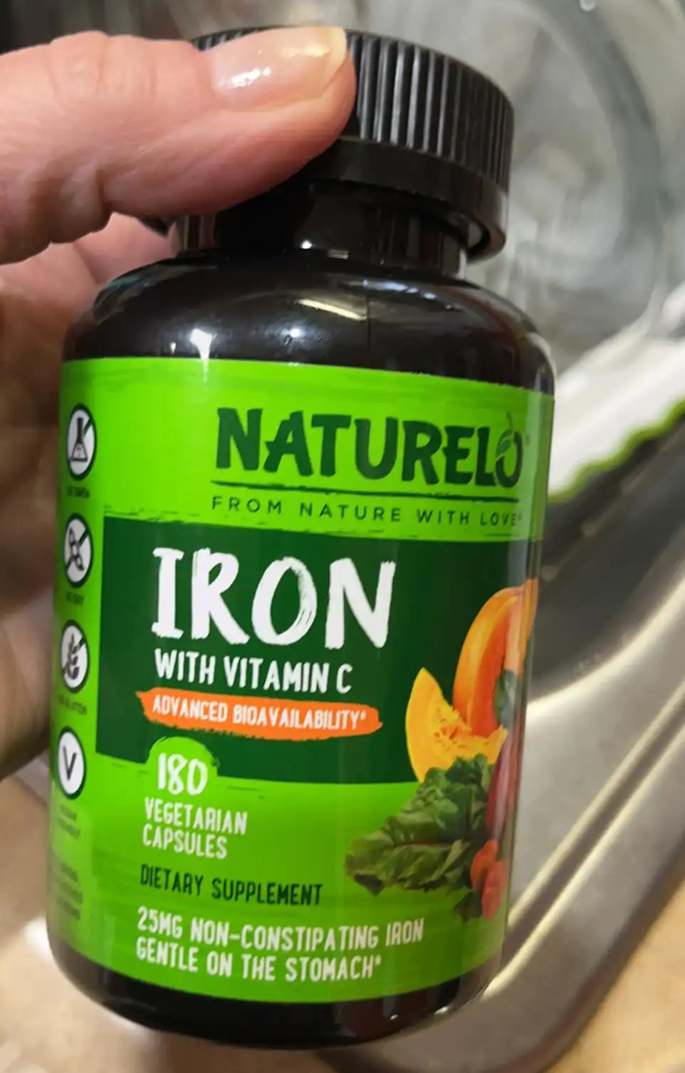 NATURELO Vegan Iron Supplement Review