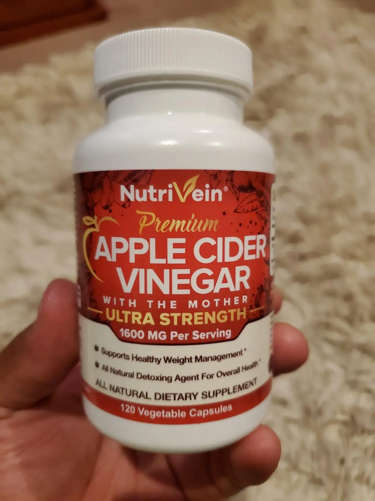 Nutrivein Apple Cider Vinegar Capsules Review