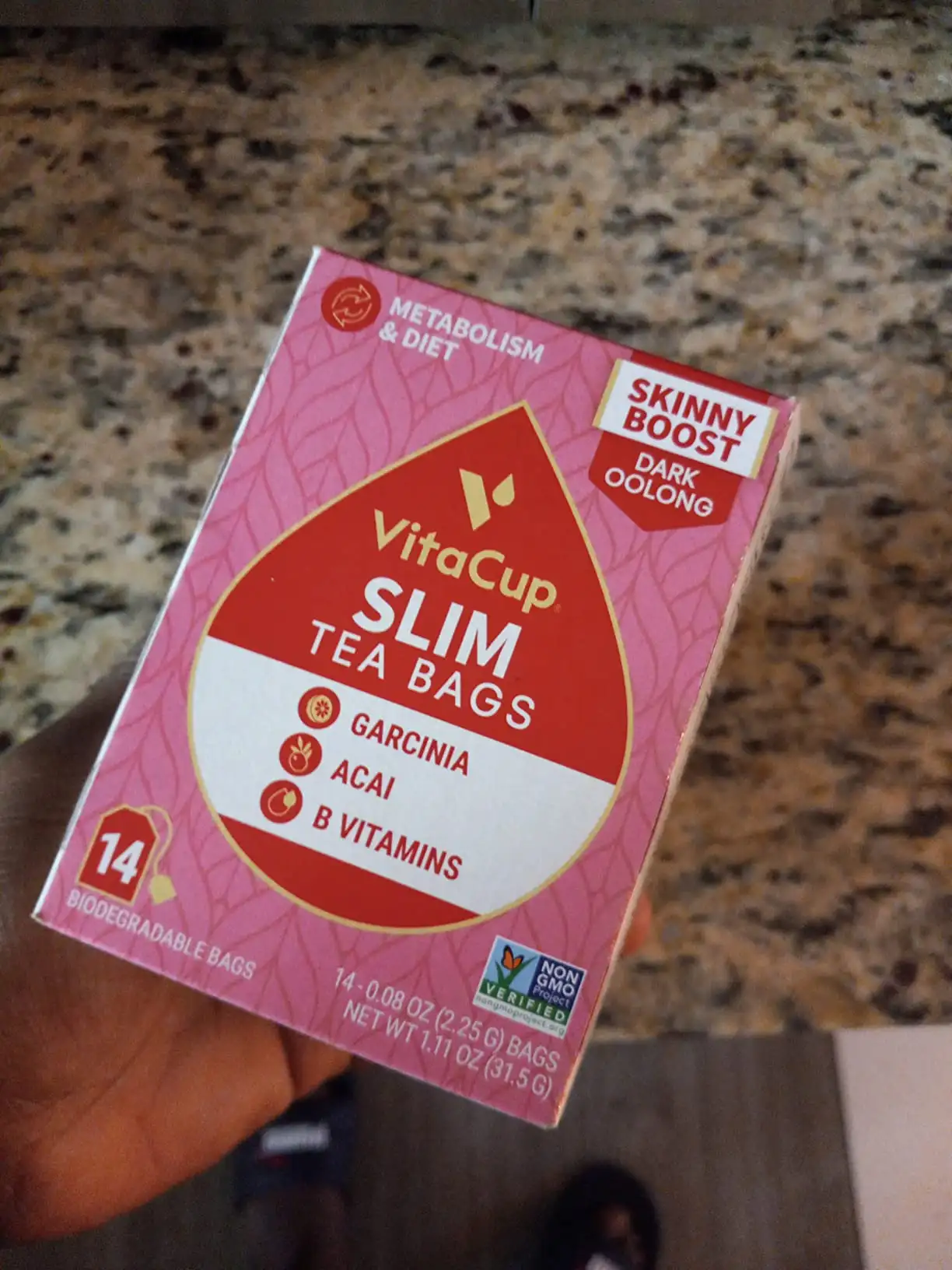 VitaCup Slim Instant Tea Packets for Diet Support Review