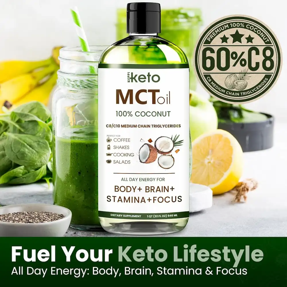 Fuel for Ketosis Keppi Flavorless MCT Oil