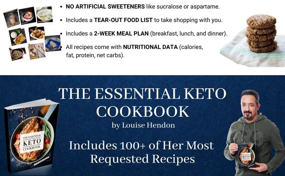 The Essential KETO Cookbook - 
Includes 100+ Of Recepies