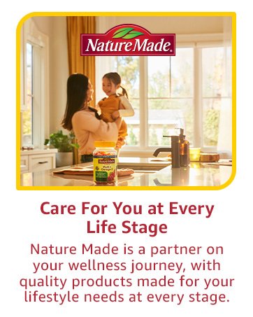 Care For You At Every Life Stage -Nature Made Vitamin D3 K2