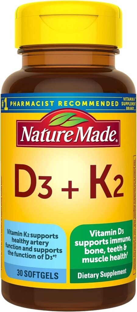 Nature Made Vitamin D3 K2