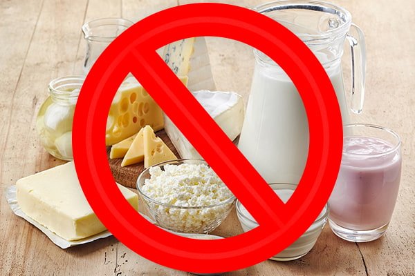 Avoid Dairy Food