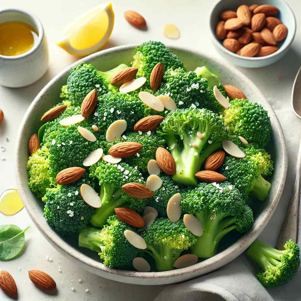 Broccoli and Almond Salad