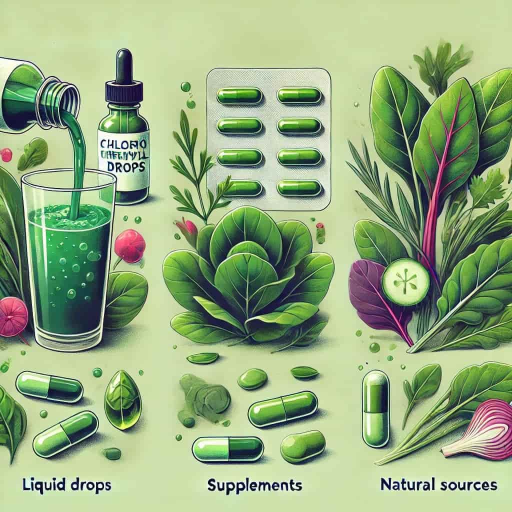 Different Ways to Take Chlorophyll