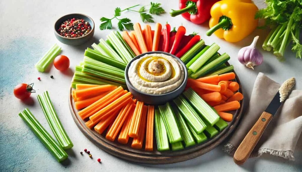 Veggie Sticks with Hummus